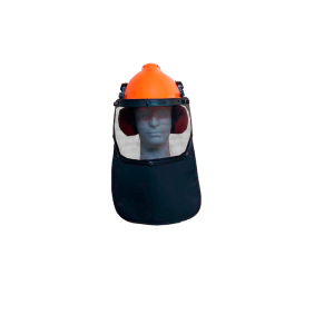 BABERO CASCO CON BROCHE METÁLICO